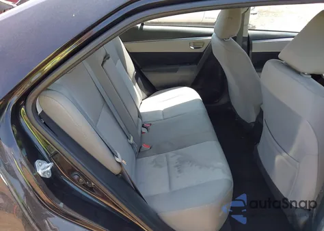 2016 Toyota Corolla Le z USA, uszkodzony, nr VIN 2T1BURHE9GC626504